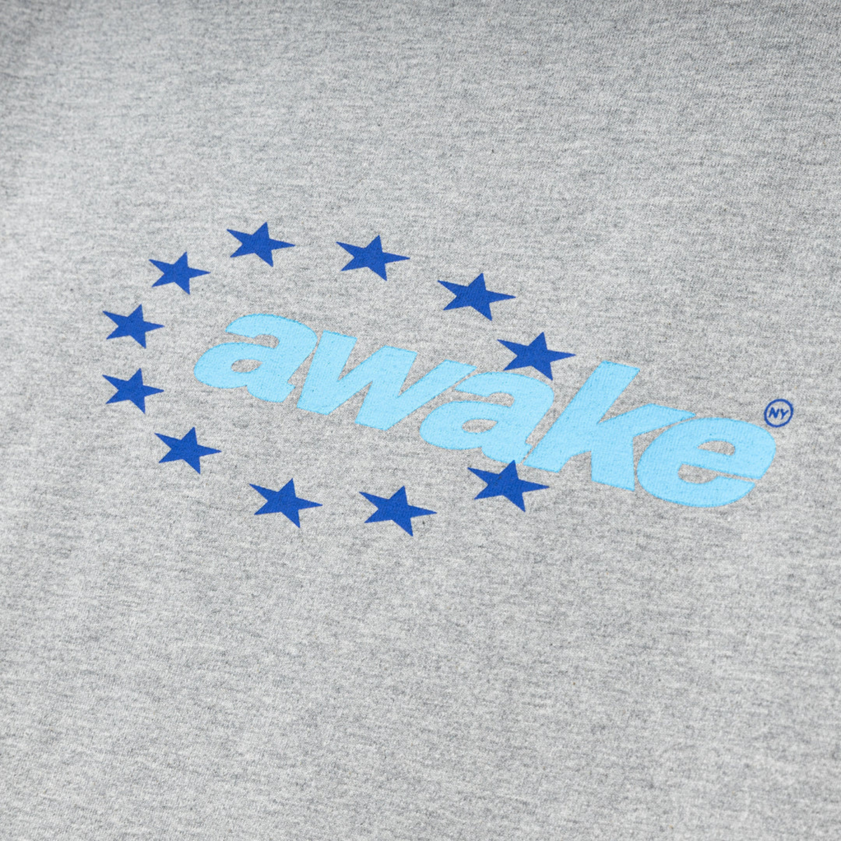 Awake Star Power Tee Heather Grey