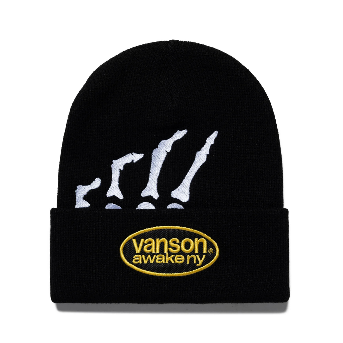 Awake Vanson Bones Beanie Black