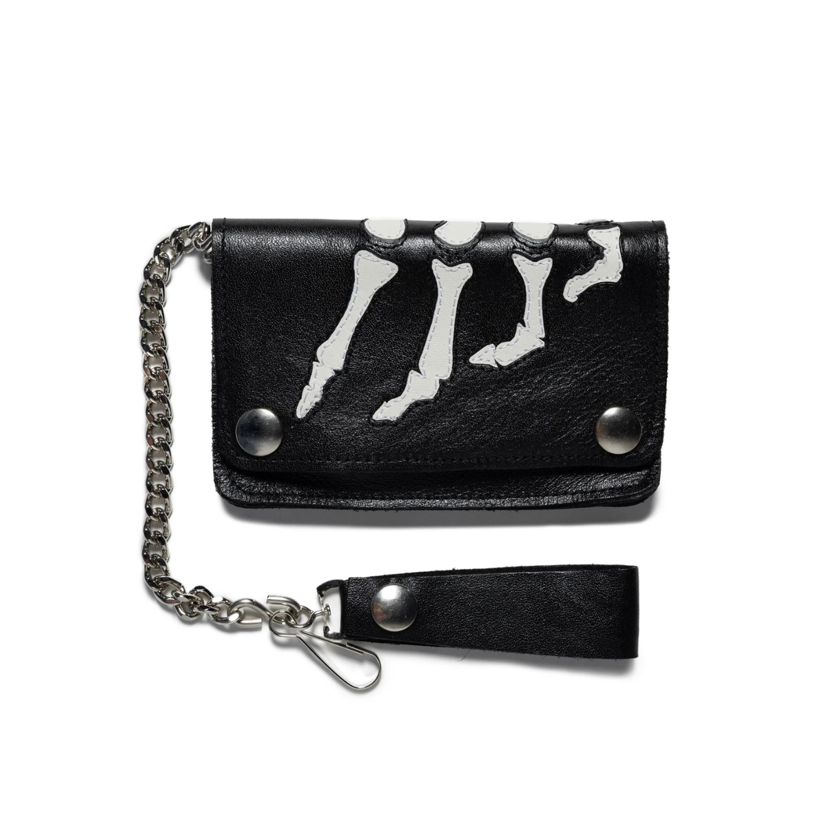 Awake Vanson Bones Chain Wallet Black