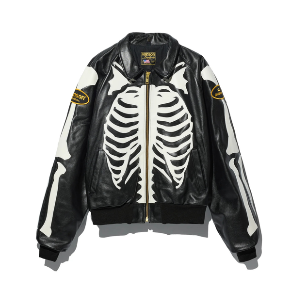 vanson × Ron Herman Team Jacket ブラック 34 Awake Vanson Stadium Team Jacket Black I Momentum - Momentum Clothing