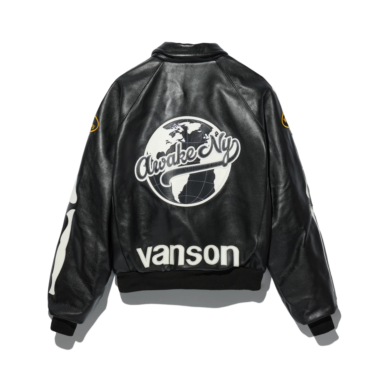 Awake Vanson Stadium Team Jacket Black I Momentum - Momentum Clothing