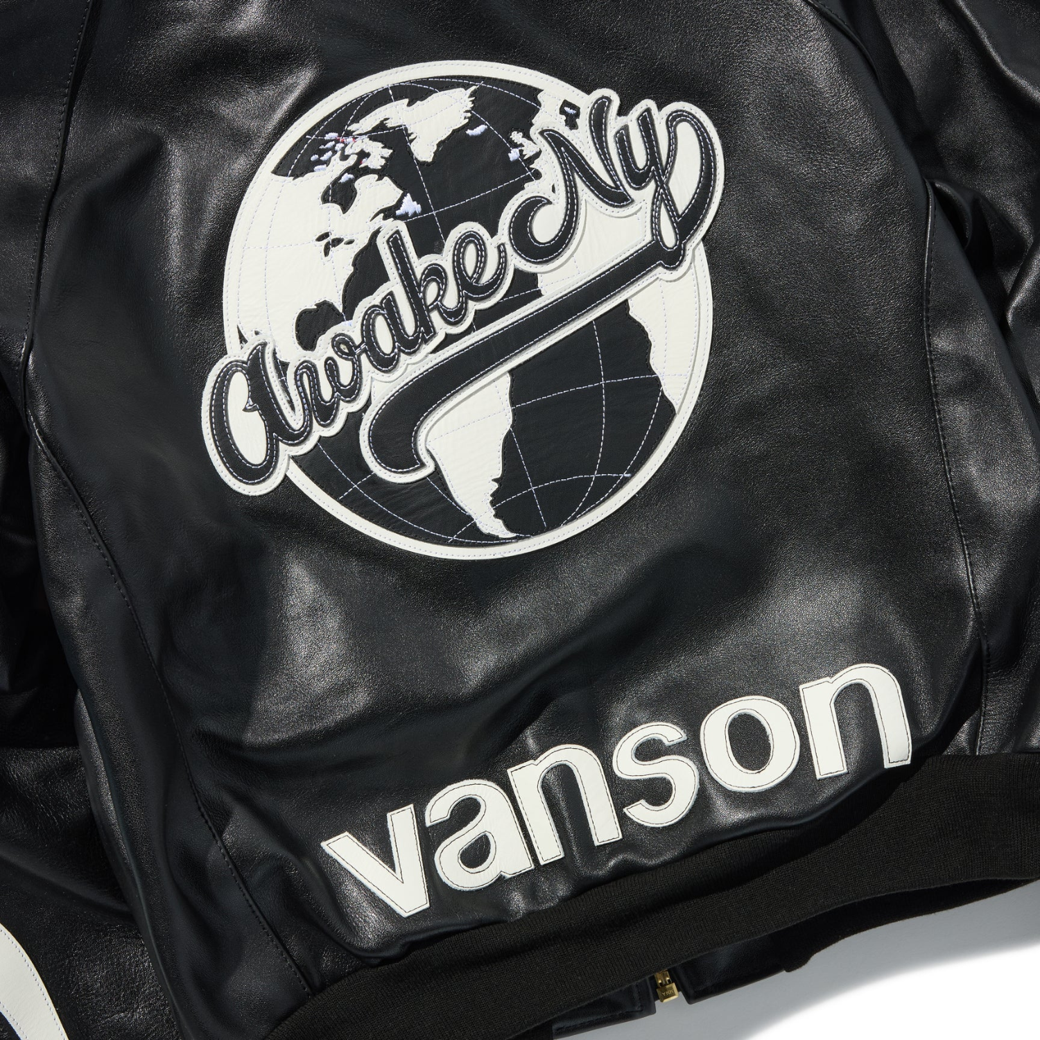 Awake Vanson Stadium Team Jacket Black I Momentum - Momentum Clothing Awake Vanson Stadium Team Jacket Black I Momentum - Momentum Clothing