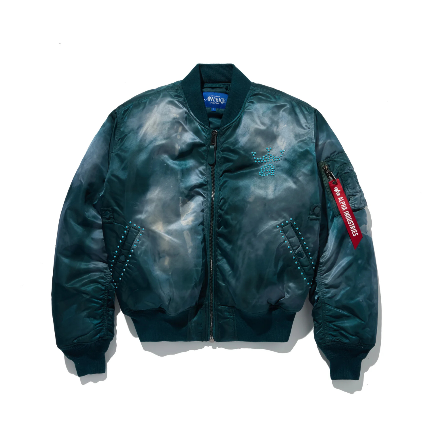 Awake X Alpha Industries MA-1 Bomber Jacket Navy I Momentum Awake X Alpha Industries MA-1 Bomber Jacket Navy I Momentum