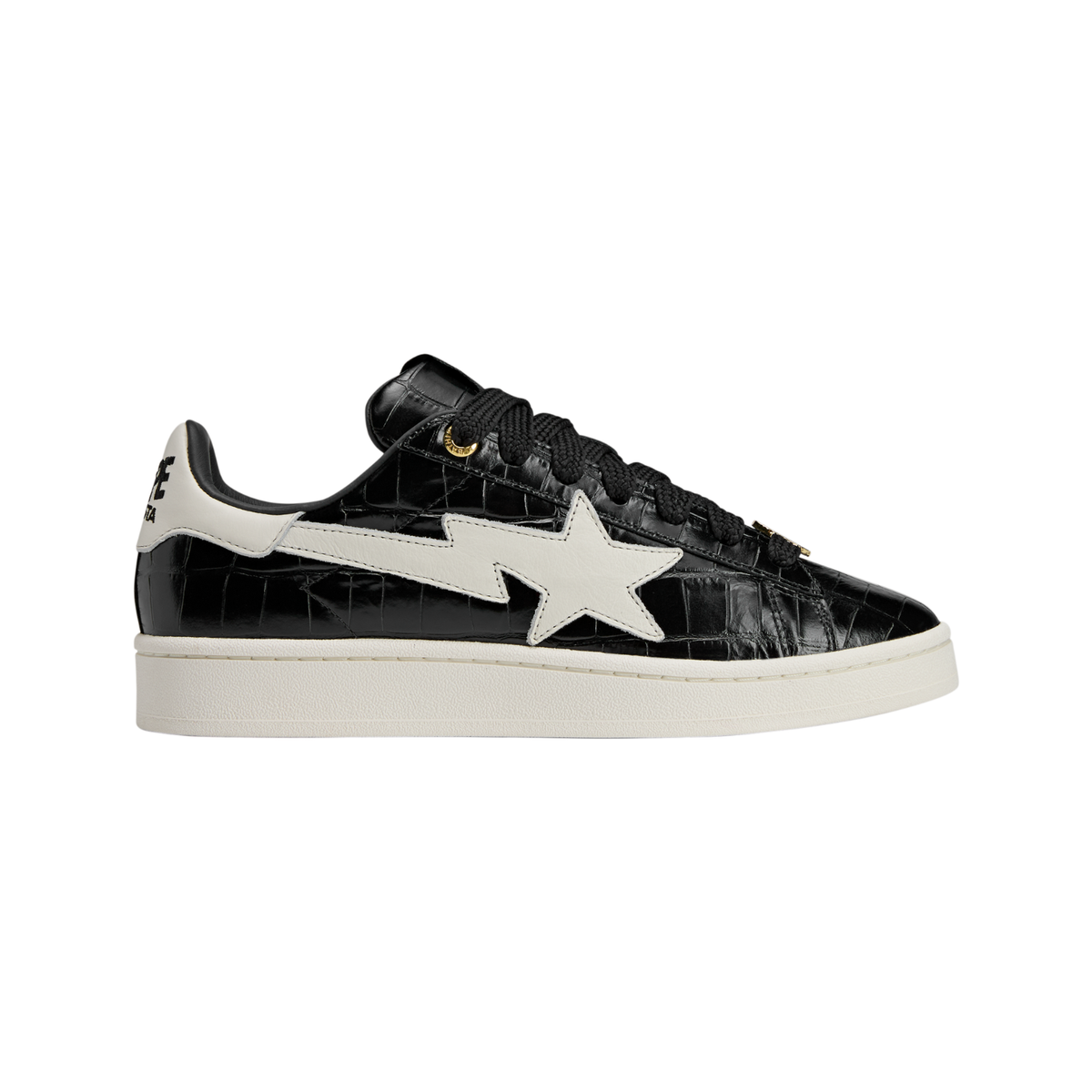 BAPE X Adidas Campus 00S Bape Core Black/OWhite/Gold Metallic