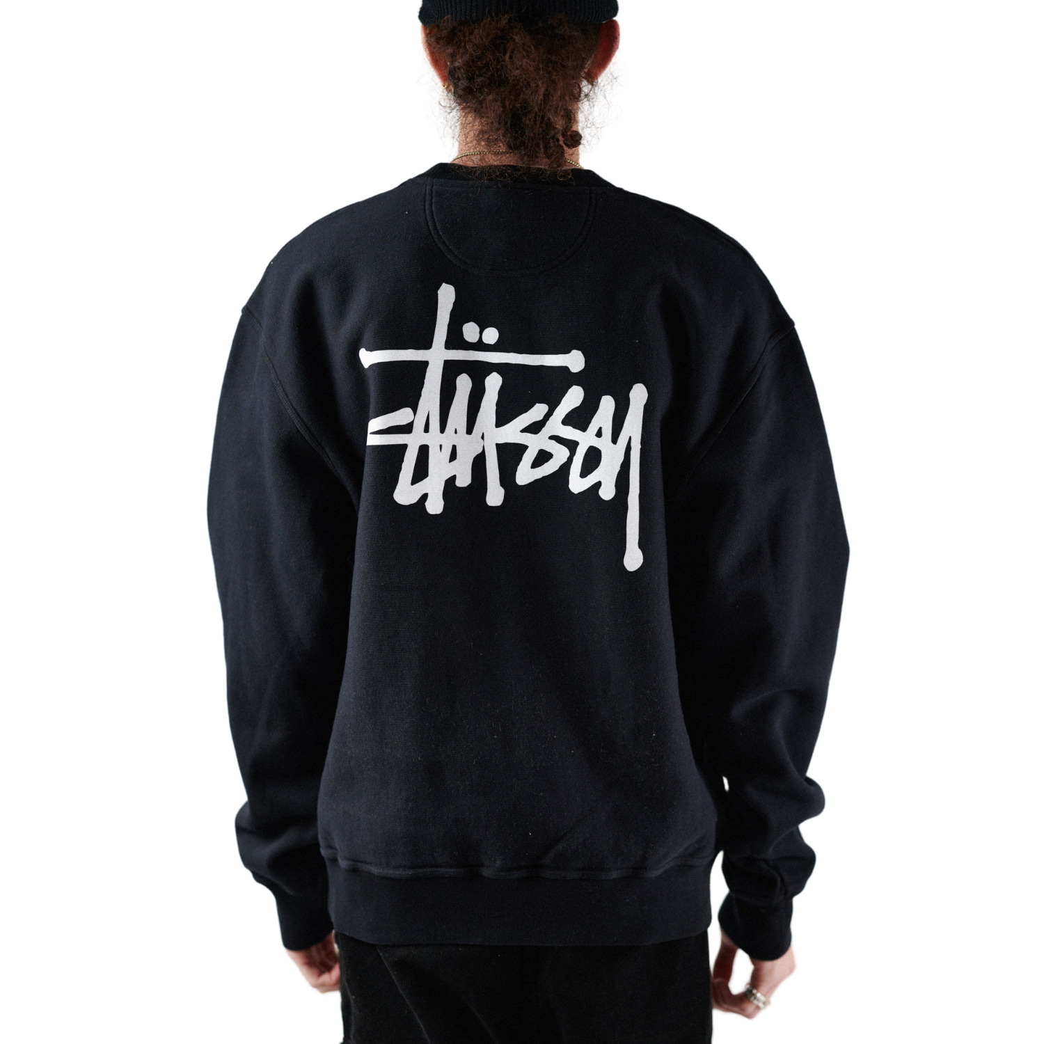 BASIC STUSSY PIG. DYED CREW