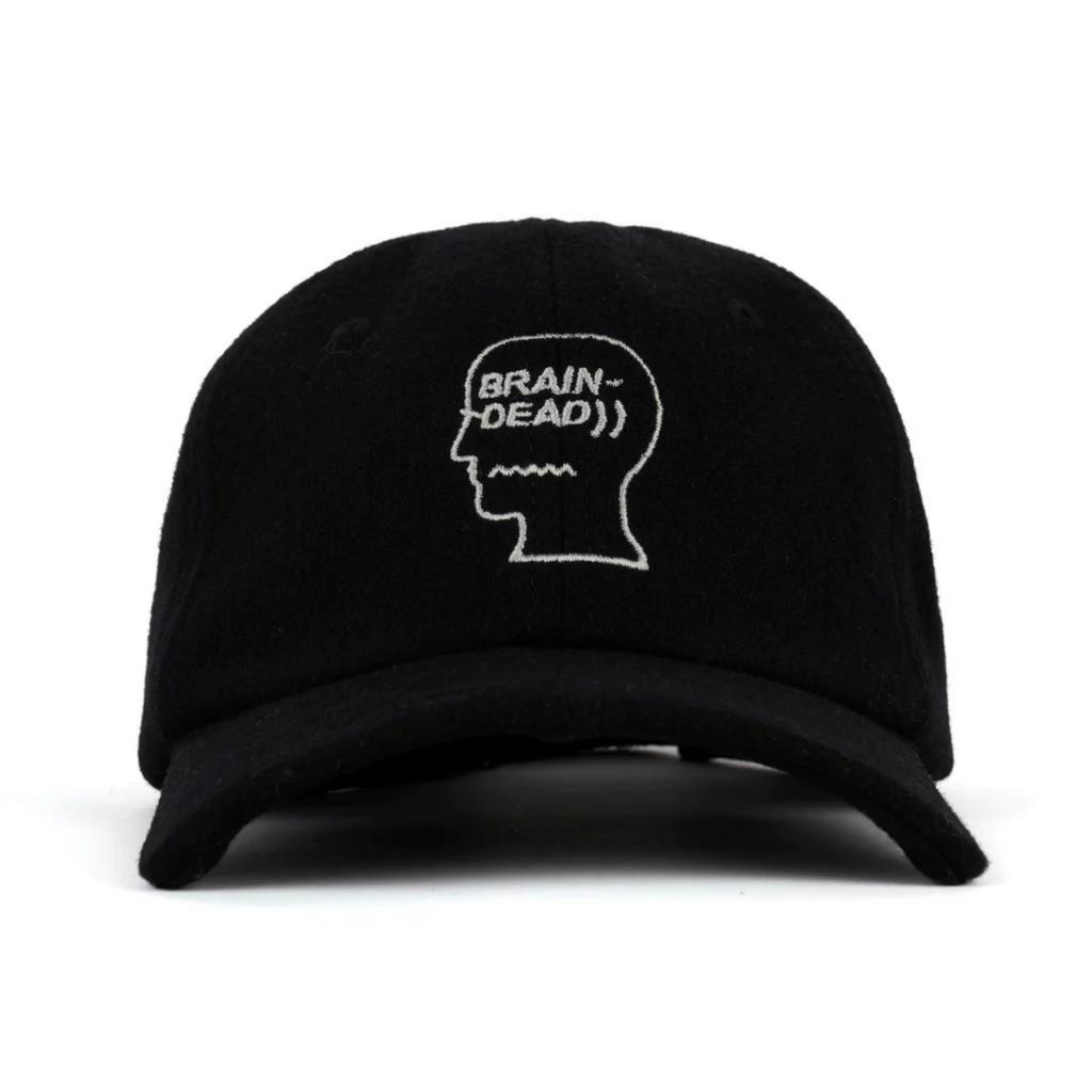 BATWING LOGOHEAD HAT - BLACK I BRAINDEAD - Momentum 