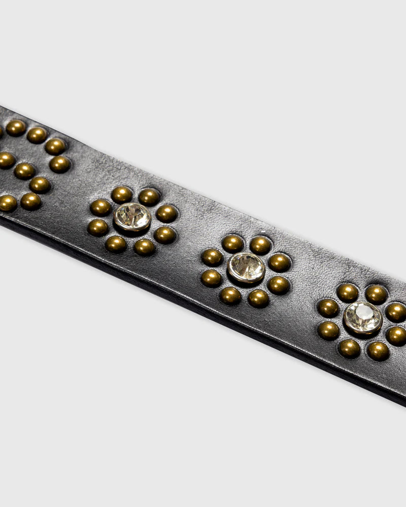 Pleasures Studded Belt Black