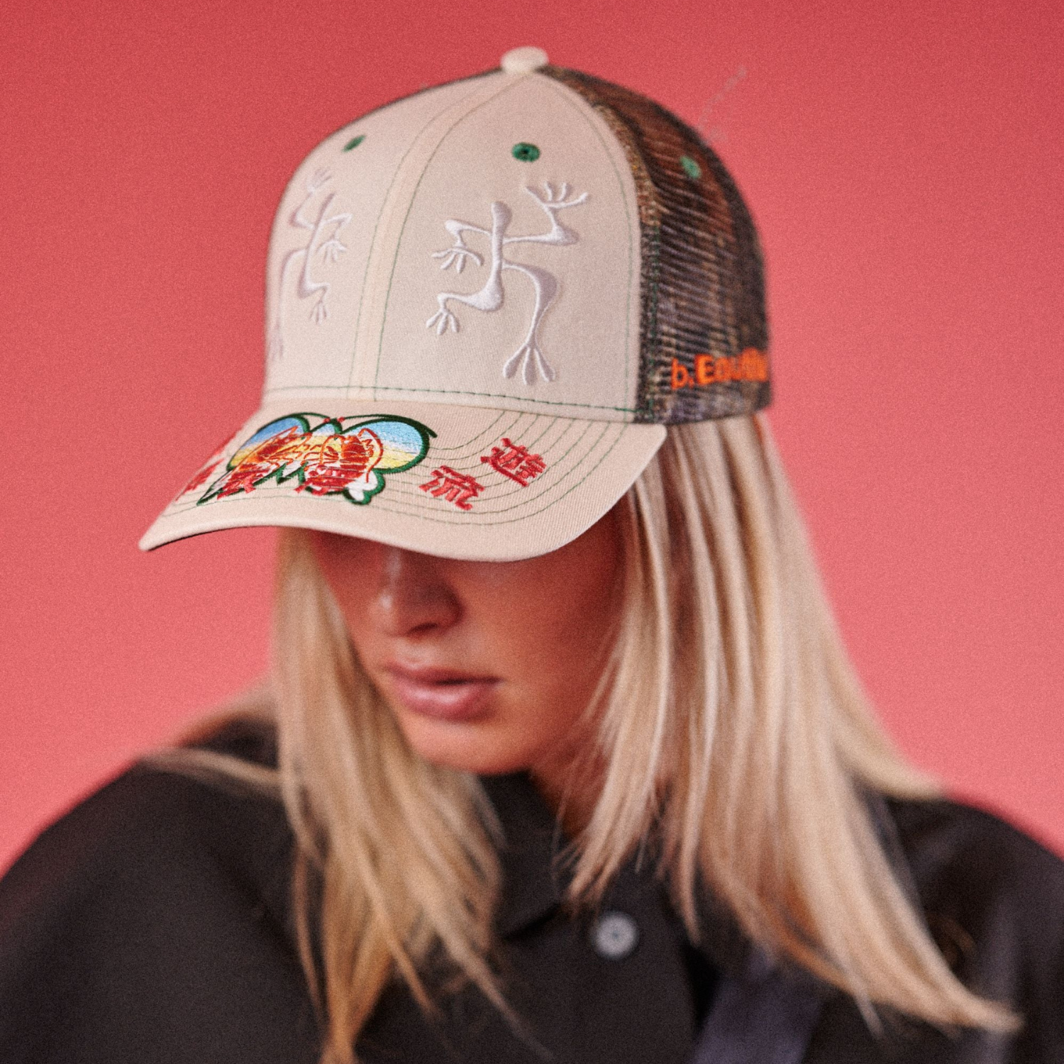 Off white hot sale camo hat