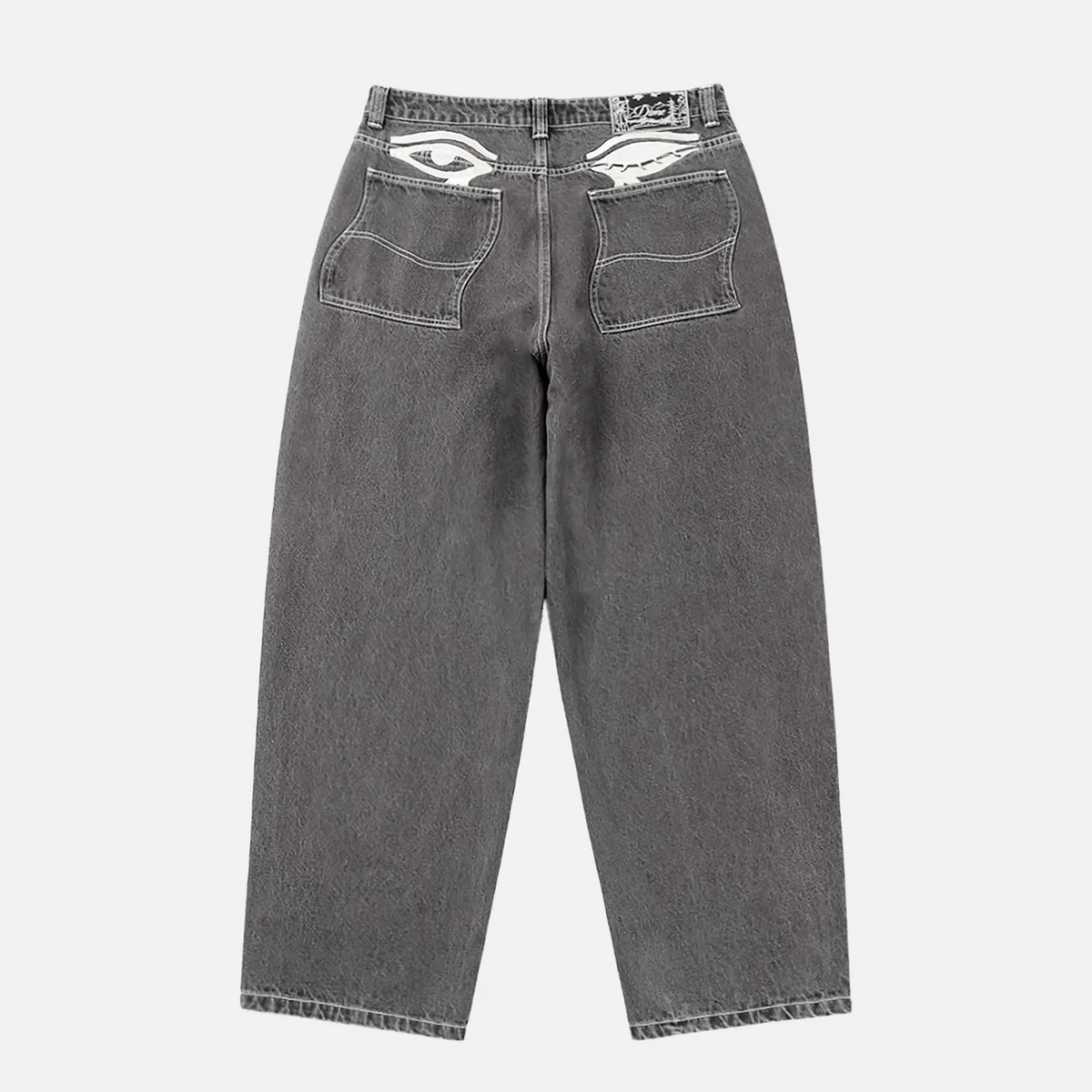 Dime Baggy Wink Denim Pants Faded Black