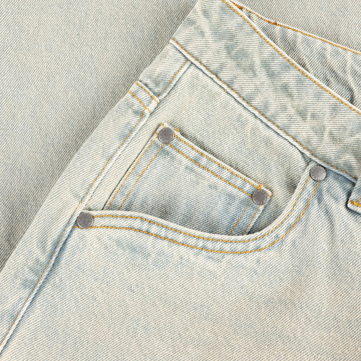 Dime Relaxed Denim Pants Sandblasted Sky Blue