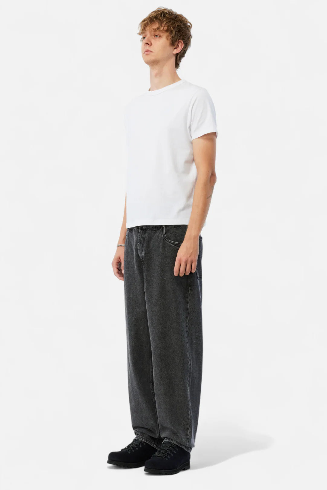 Dime Baggy Denim Pants Knowtomatic Black