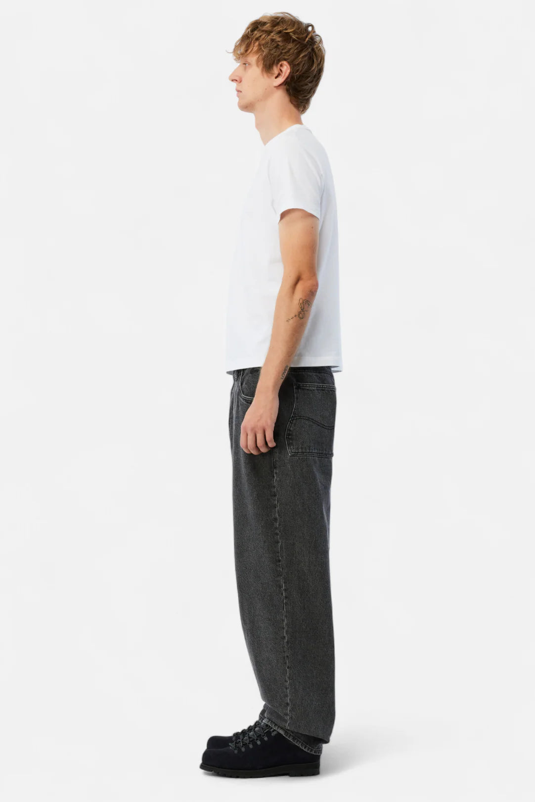 Dime Baggy Denim Pants Knowtomatic Black