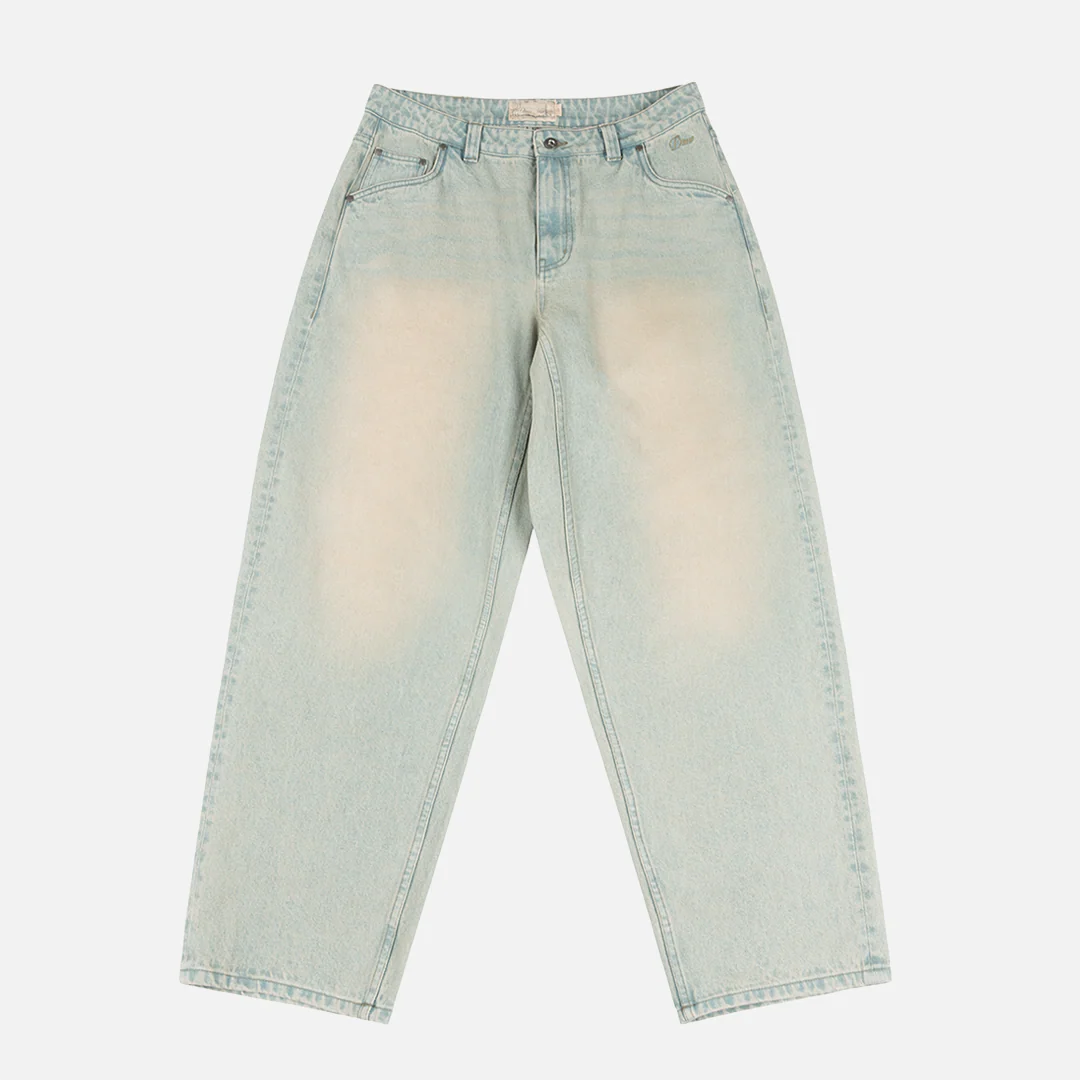 Dime Baggy Denim Pants Sandblasted Sky Blue