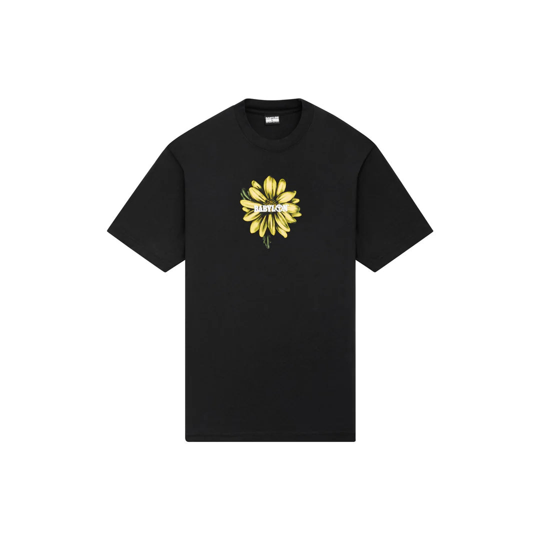 Babylon Daisy T-Shirt - Black