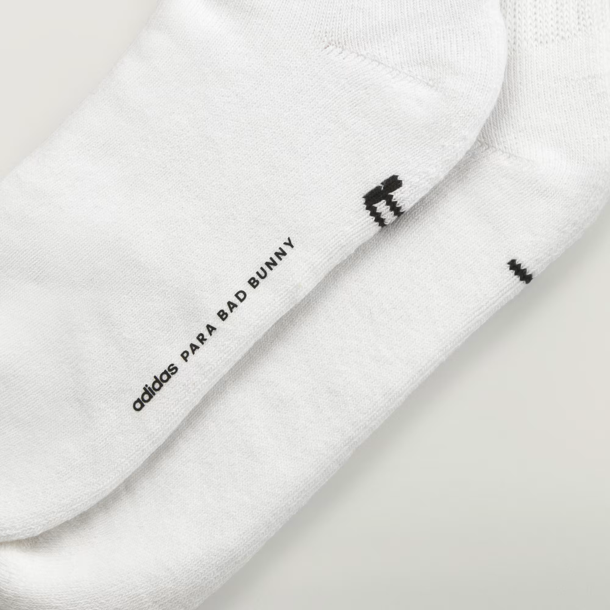 Bad Bunny Crew Sock 3 Pack White