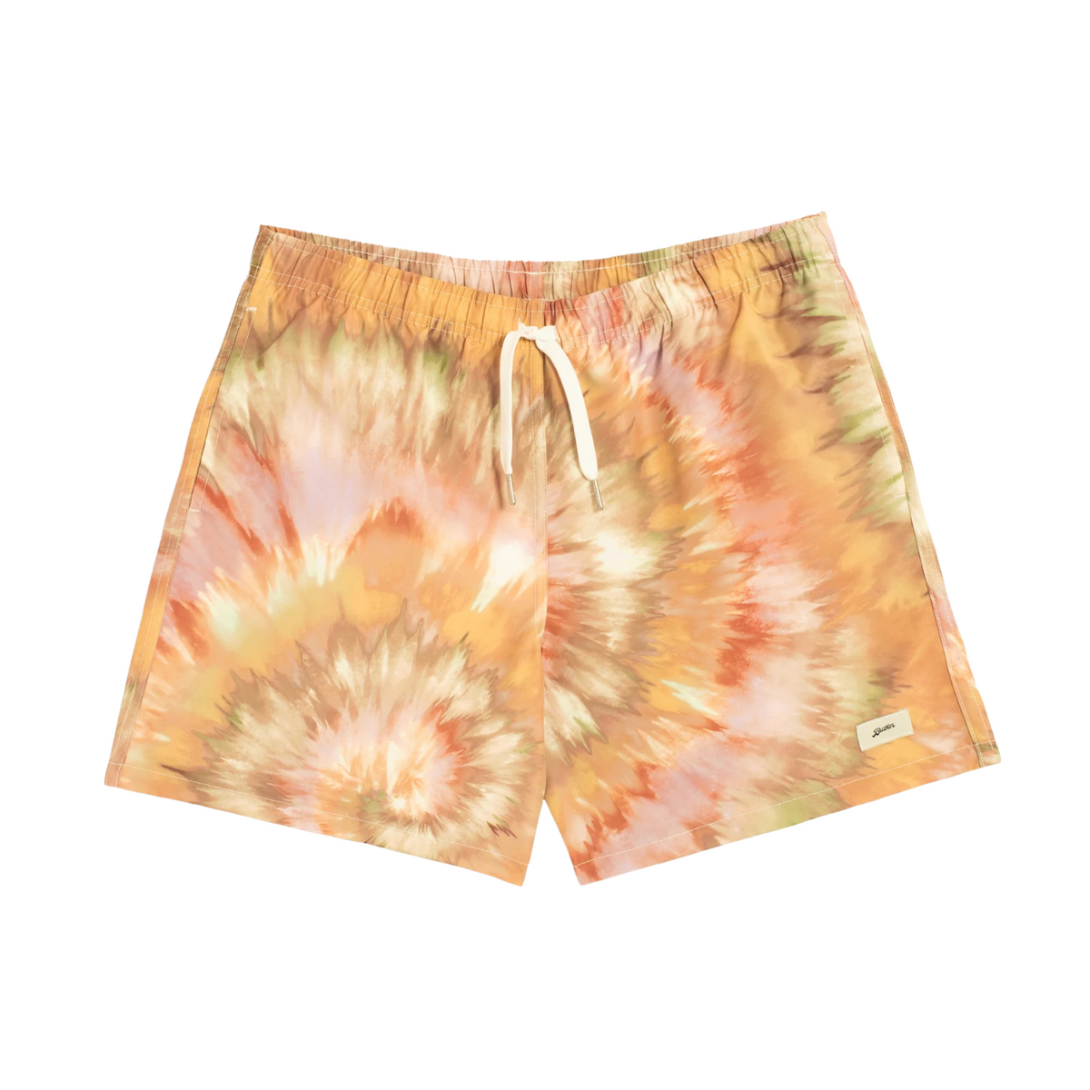 Bather Calypso Swirl Swim Trunk Orange