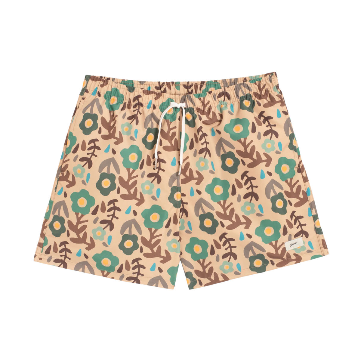 Bather Desert Meadow Swim Trunk Brown