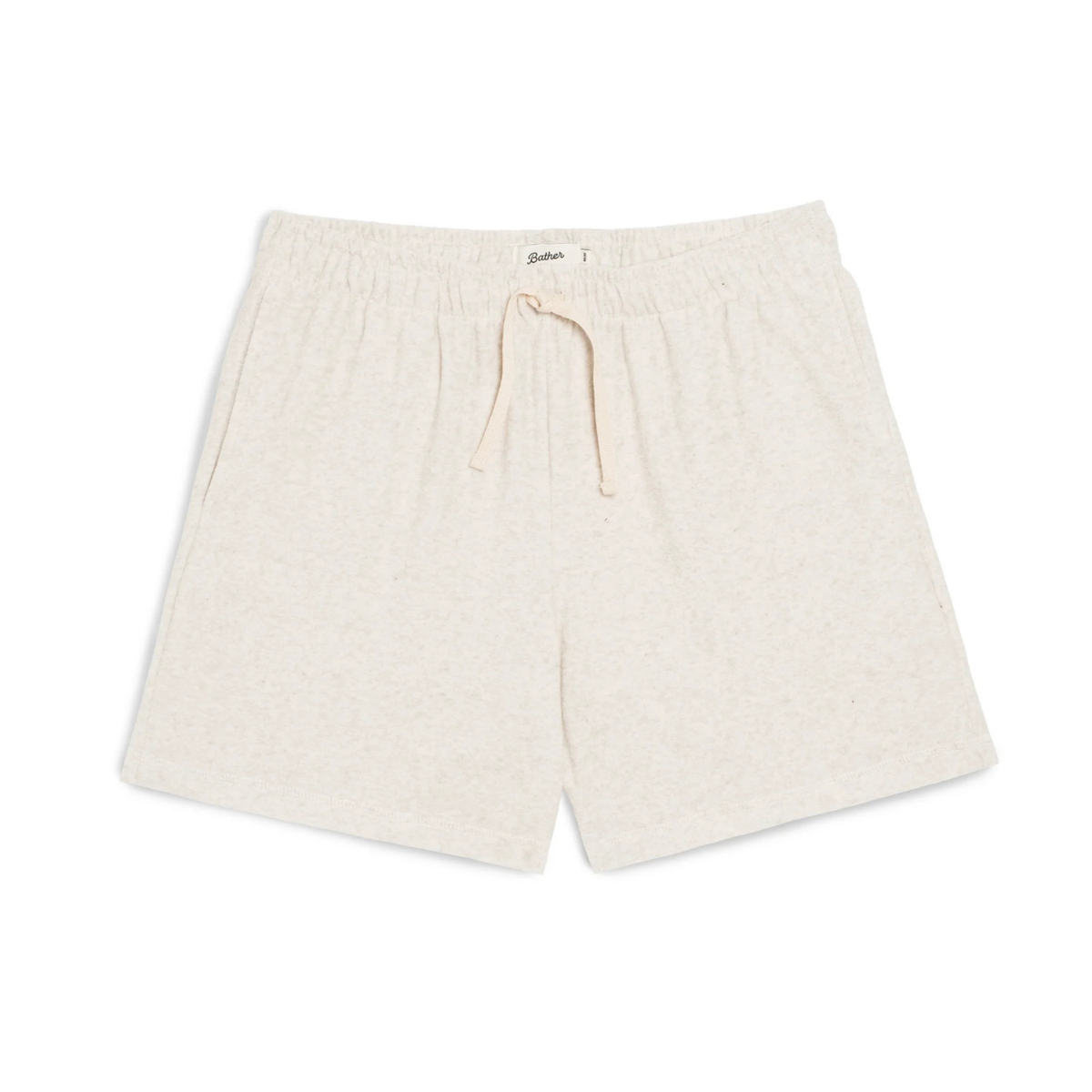 Bather Dove Terry Tour Short White