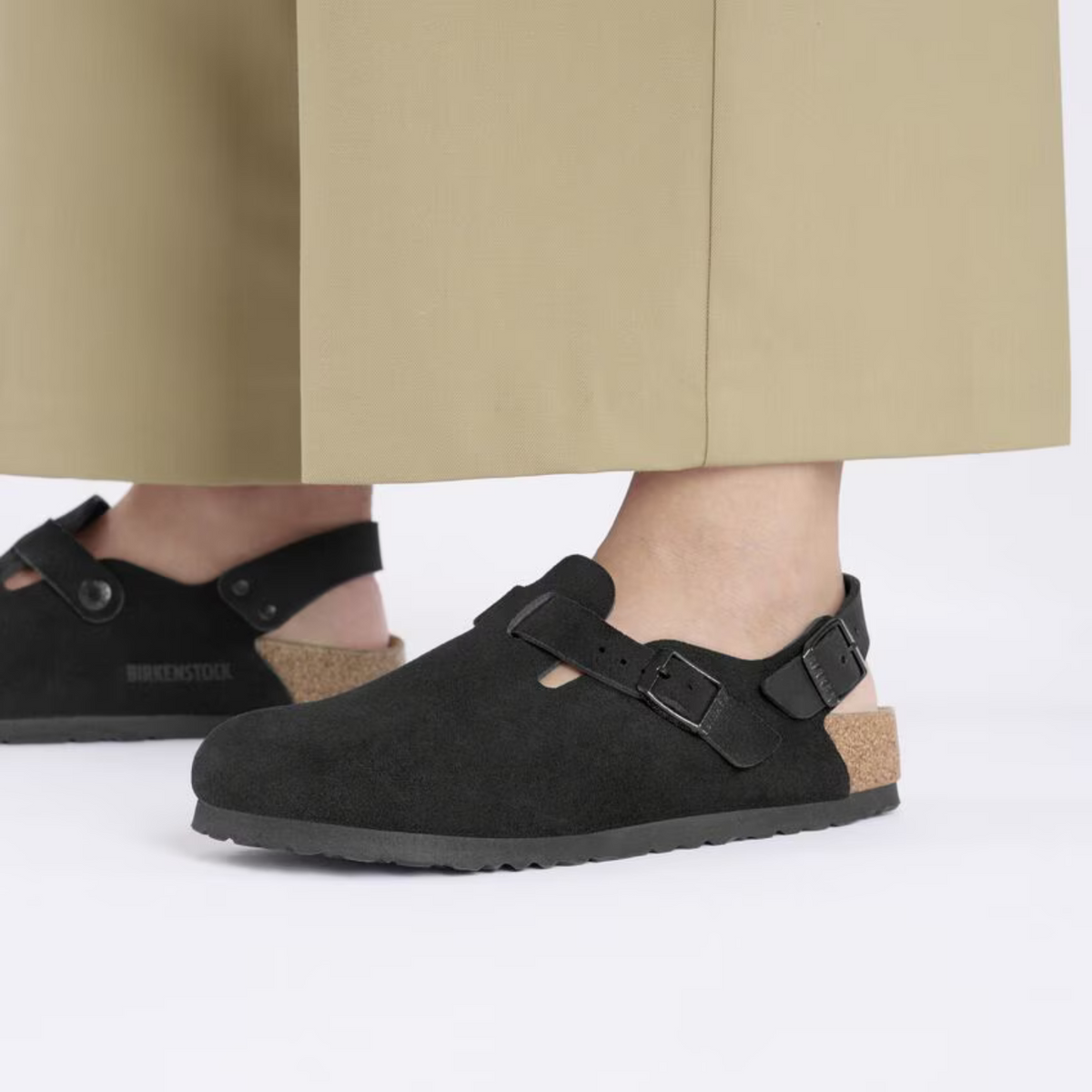 Birkenstock Tokio Suede Black