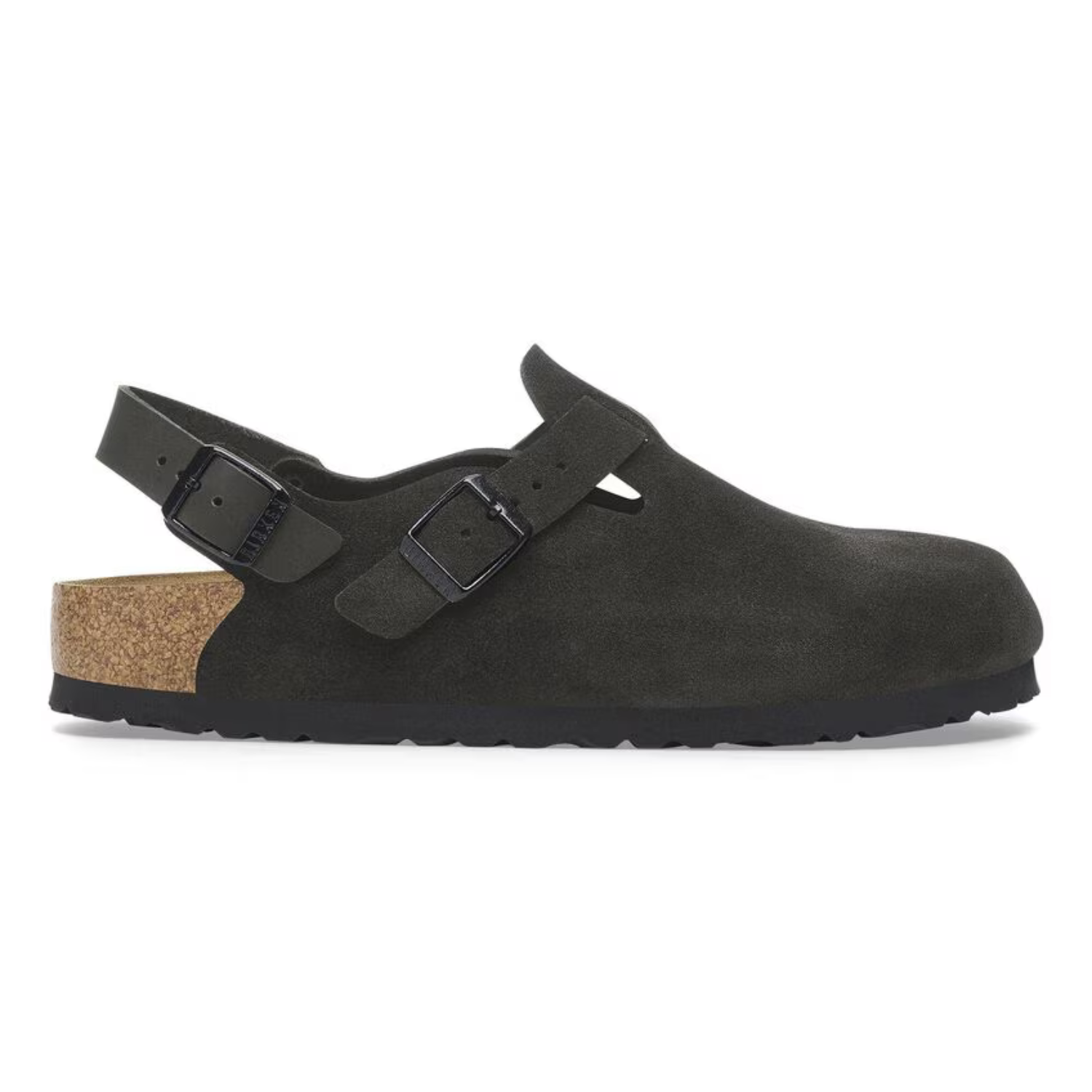 サンダル・ミュール BIRKENSTOCK SS25 TOKIO (1029429 PS) Birkenstock Tokio Suede Black I Momentum - Momentum Clothing