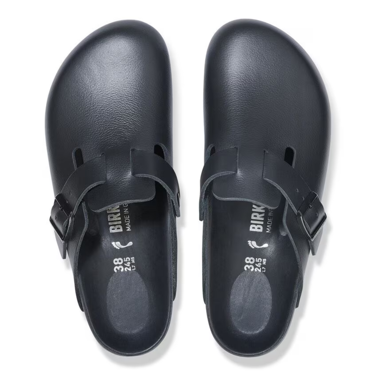 Birkenstock W Boston Exquisite Leather Narrow Black