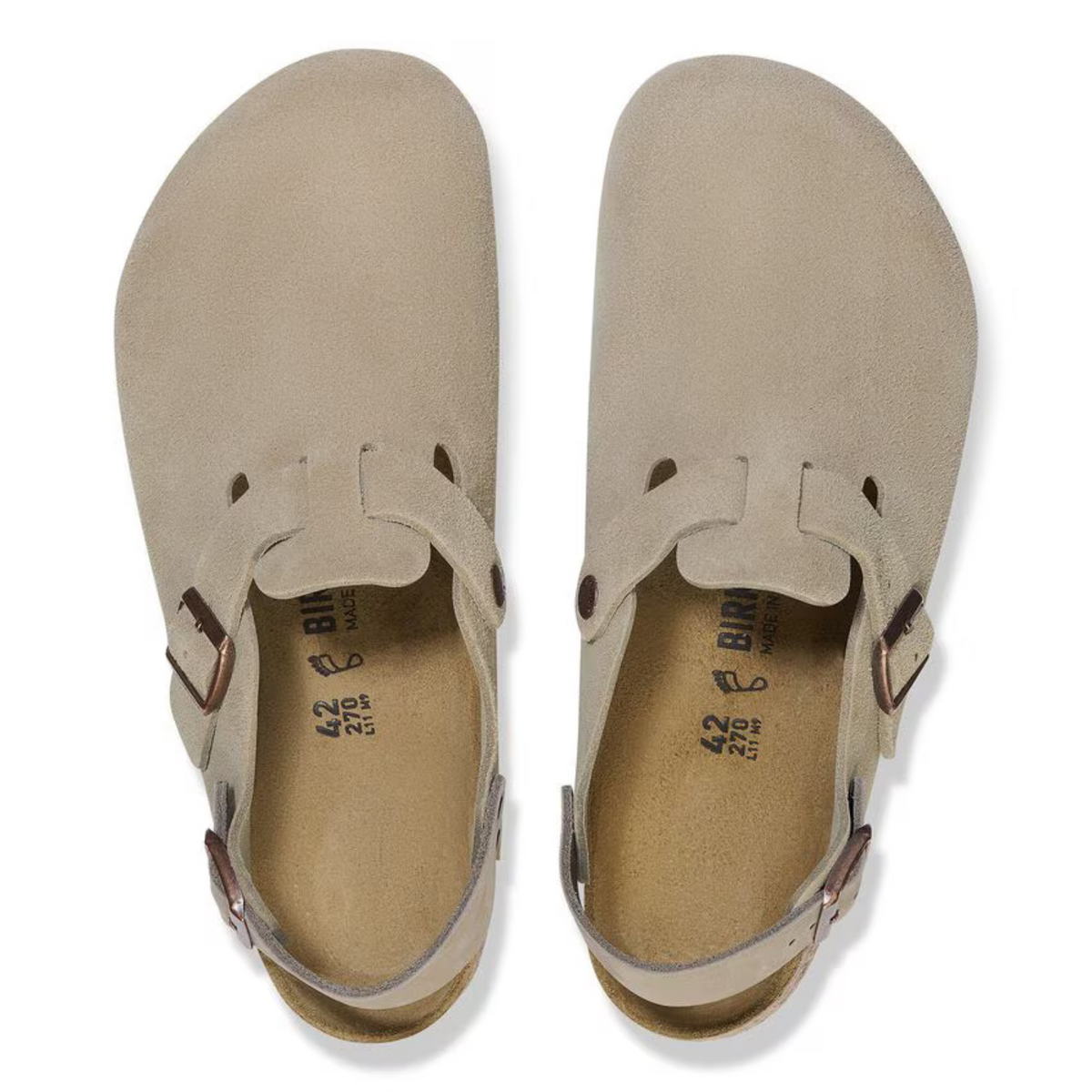 Birkenstock W Tokio Suede Narrow Taupe