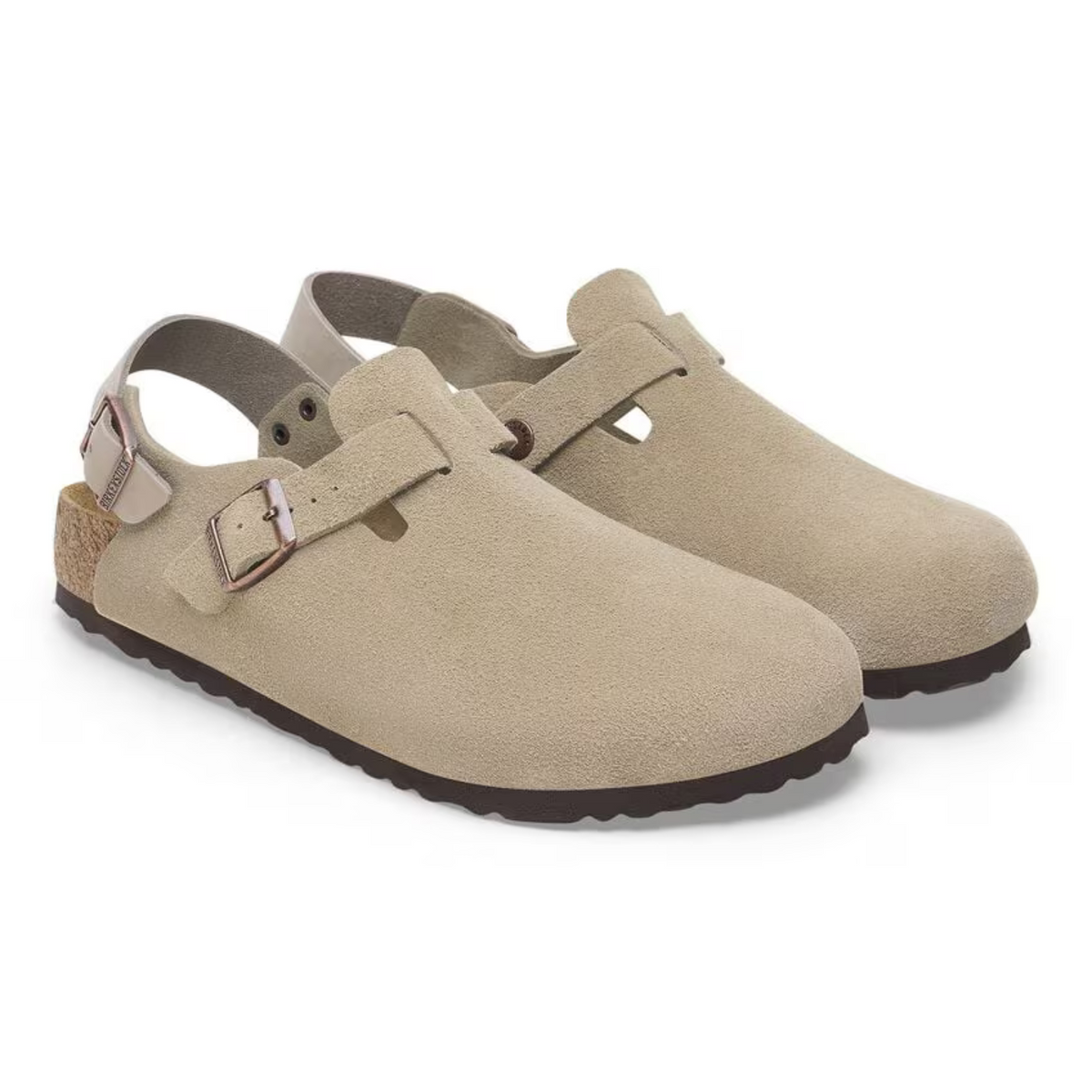 Birkenstock W Tokio Suede Narrow Taupe