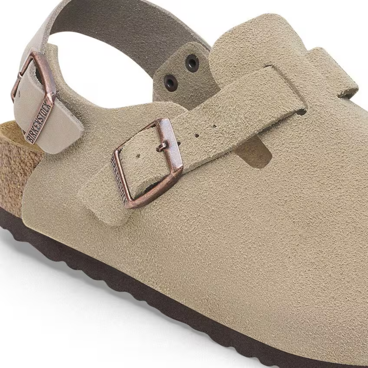 Birkenstock W Tokio Suede Narrow Taupe