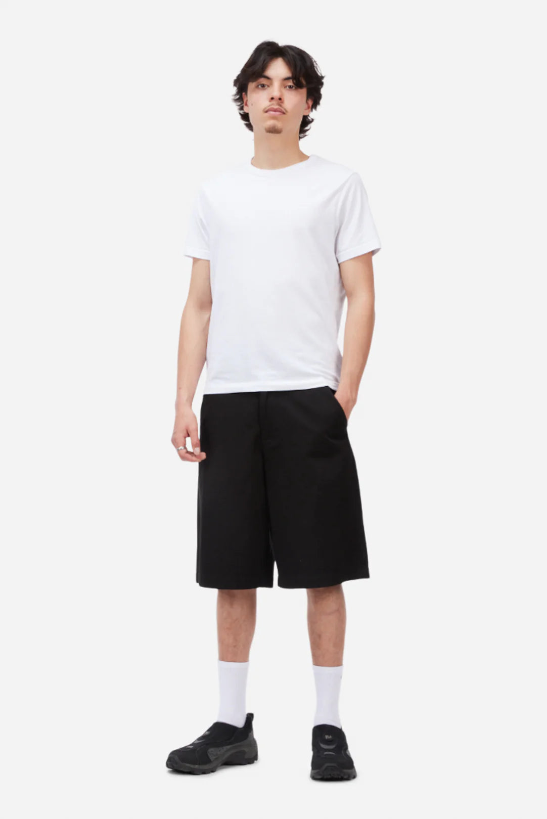 Dime Baggy Chino Shorts Black