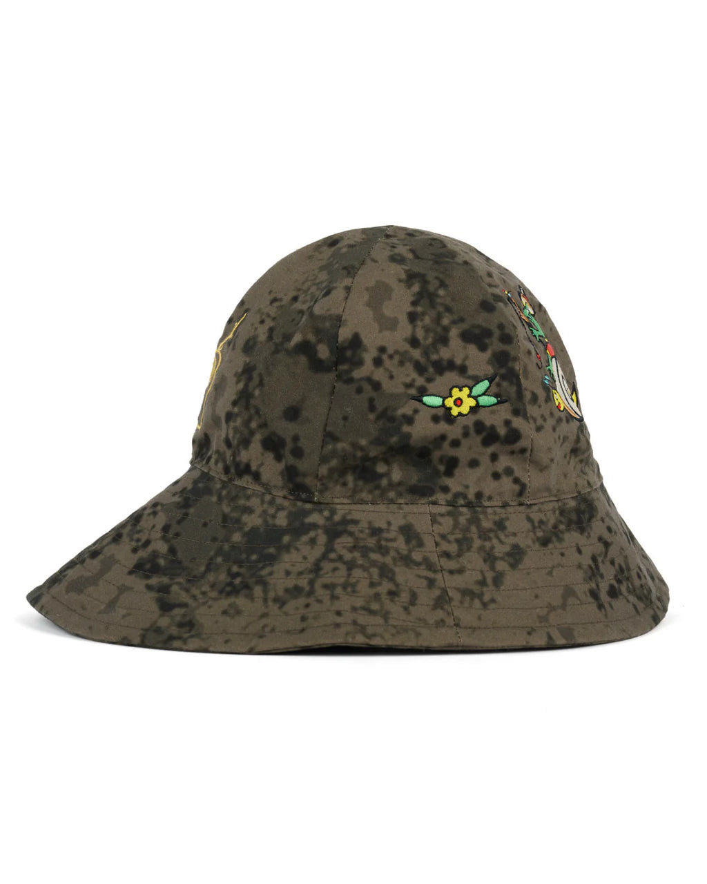 South2 West8 X Braindead Fishing Bucket Hat - Grey