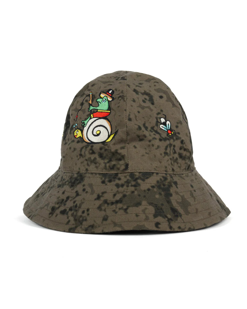 South2 West8 X Braindead Fishing Bucket Hat - Grey