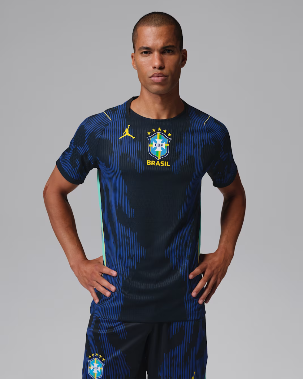 Brazil 2026 Match Away SS Jersey Old Royal/Black/P109C IU1074-417