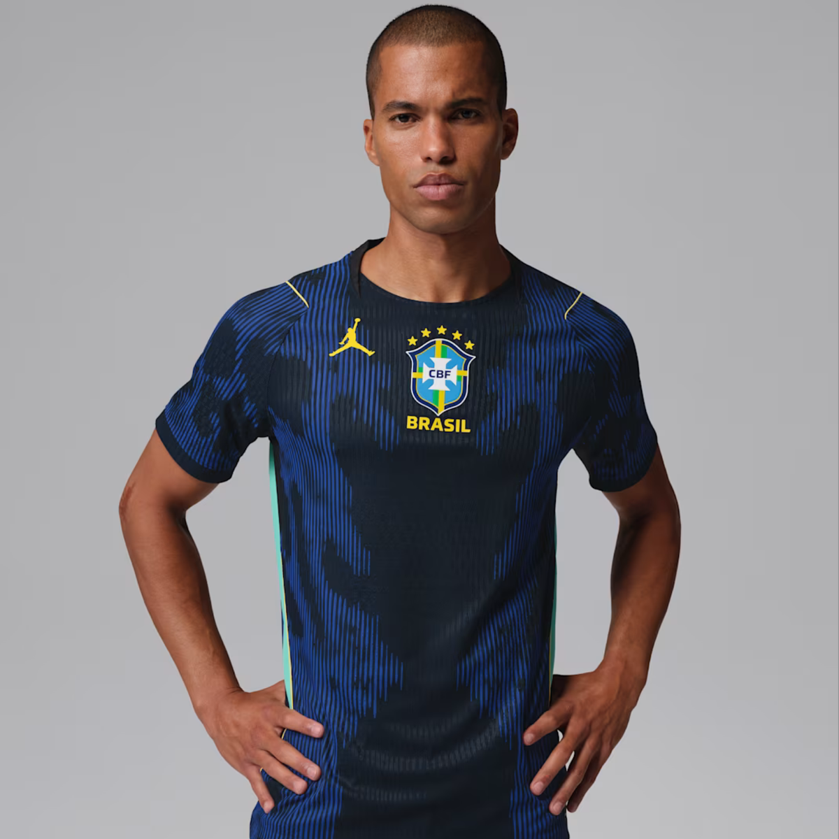 Brazil 2026 Match Away SS Jersey Old Royal/Black/P109C IU1074-417