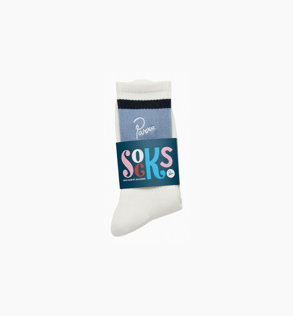 CLASSIC LOGO CREW SOCKS - WHITE