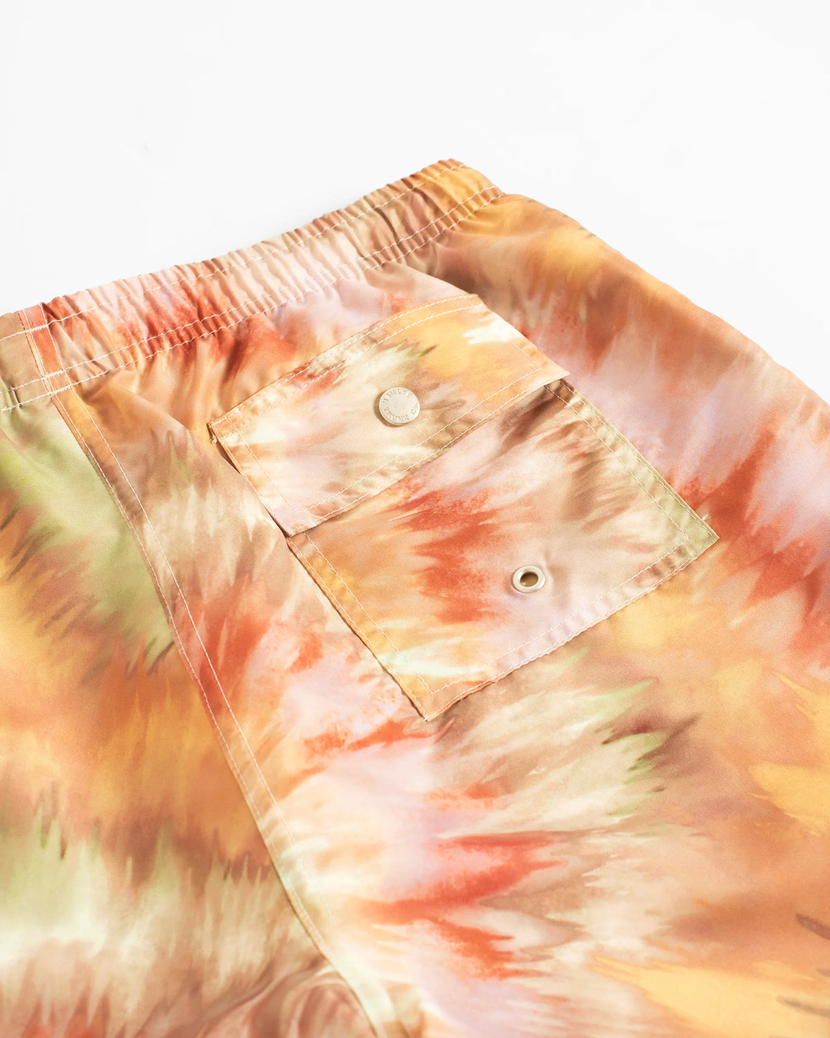 Bather Calypso Swirl Swim Trunk Orange