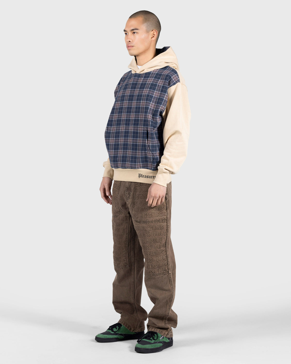 Pleasures Impact Double Knee Pant Brown