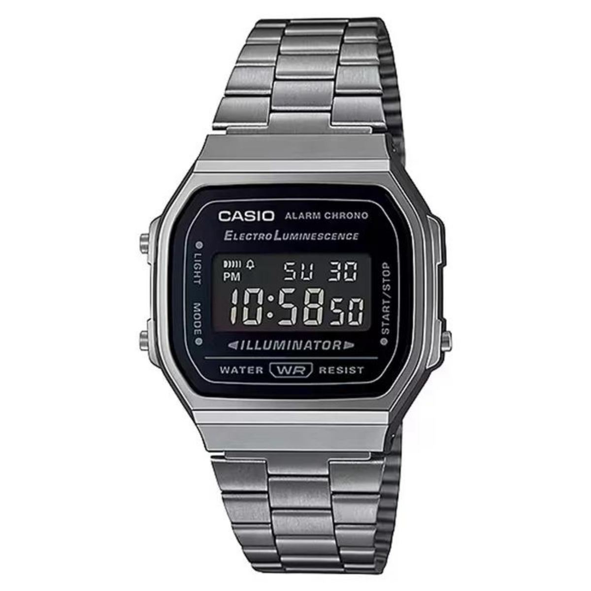 CASIO VINTAGE A168WGG-1B WATCH