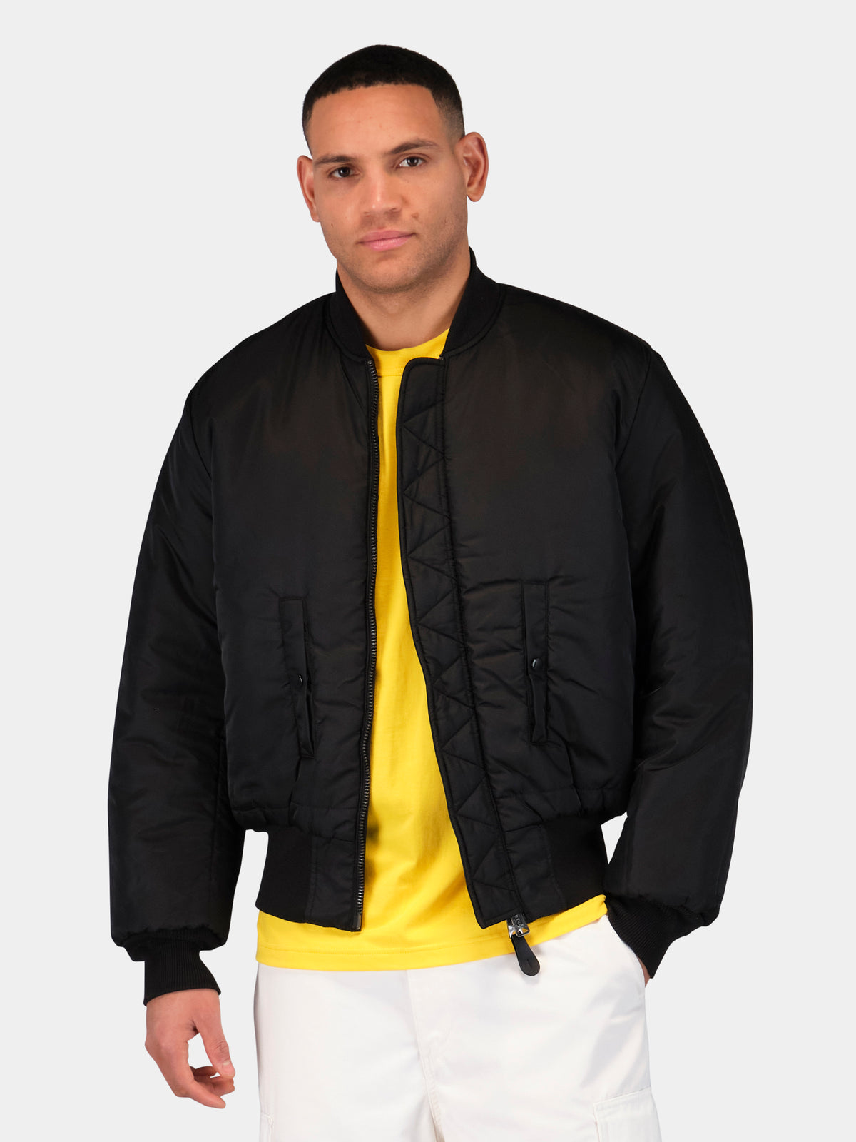 Keith Haring X Alpha MA-1 All Over Embroidery Black