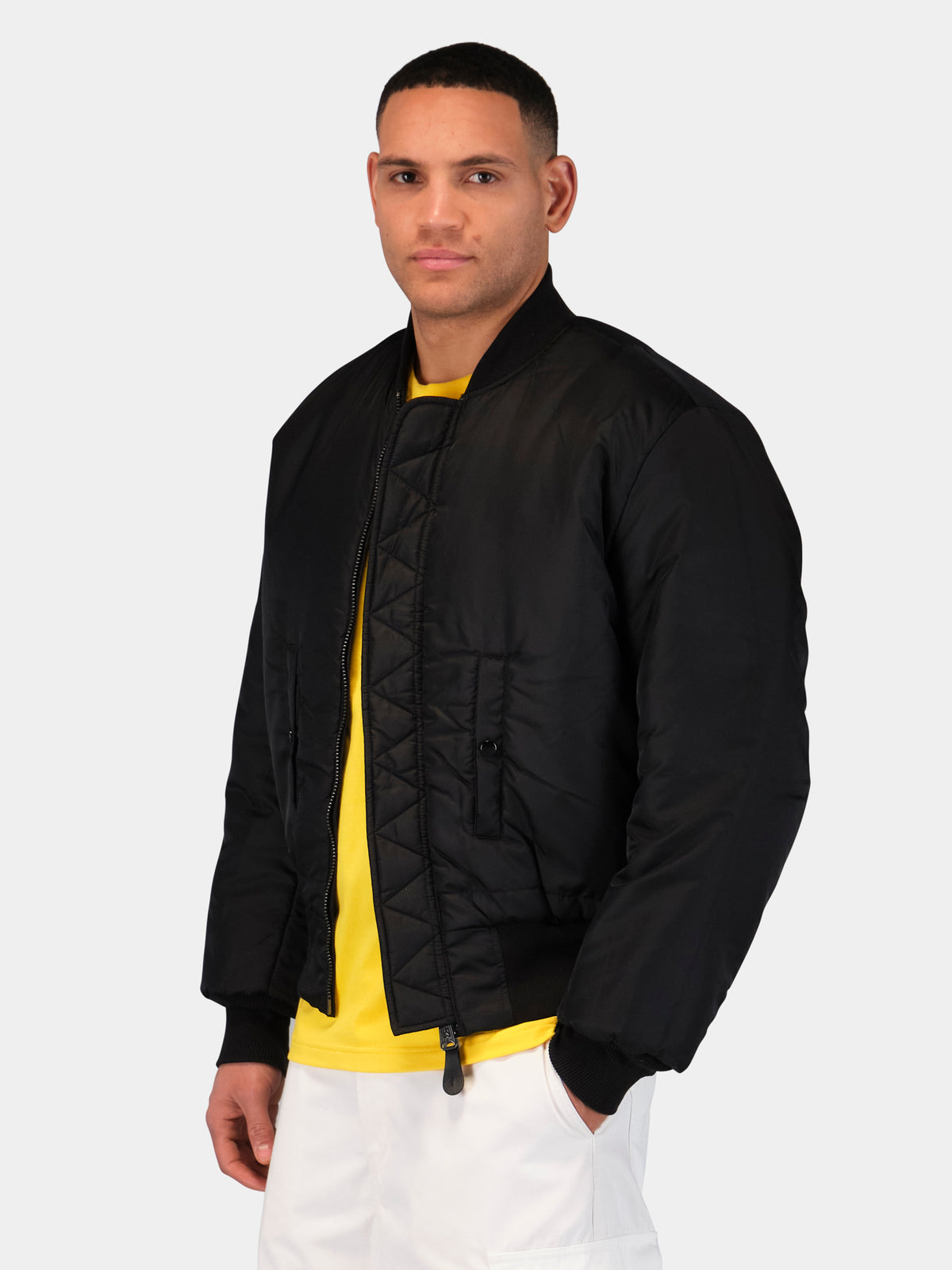 Keith Haring X Alpha MA-1 All Over Embroidery Black