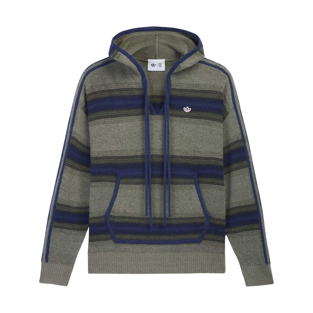 CLOT Baja Hoodie by Edison Chen Trace Khaki/Tech Indigo