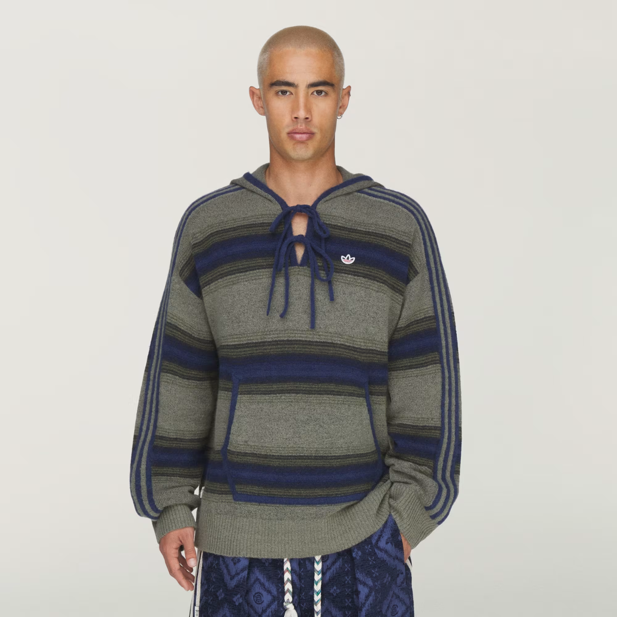 CLOT Baja Hoodie by Edison Chen Trace Khaki/Tech Indigo