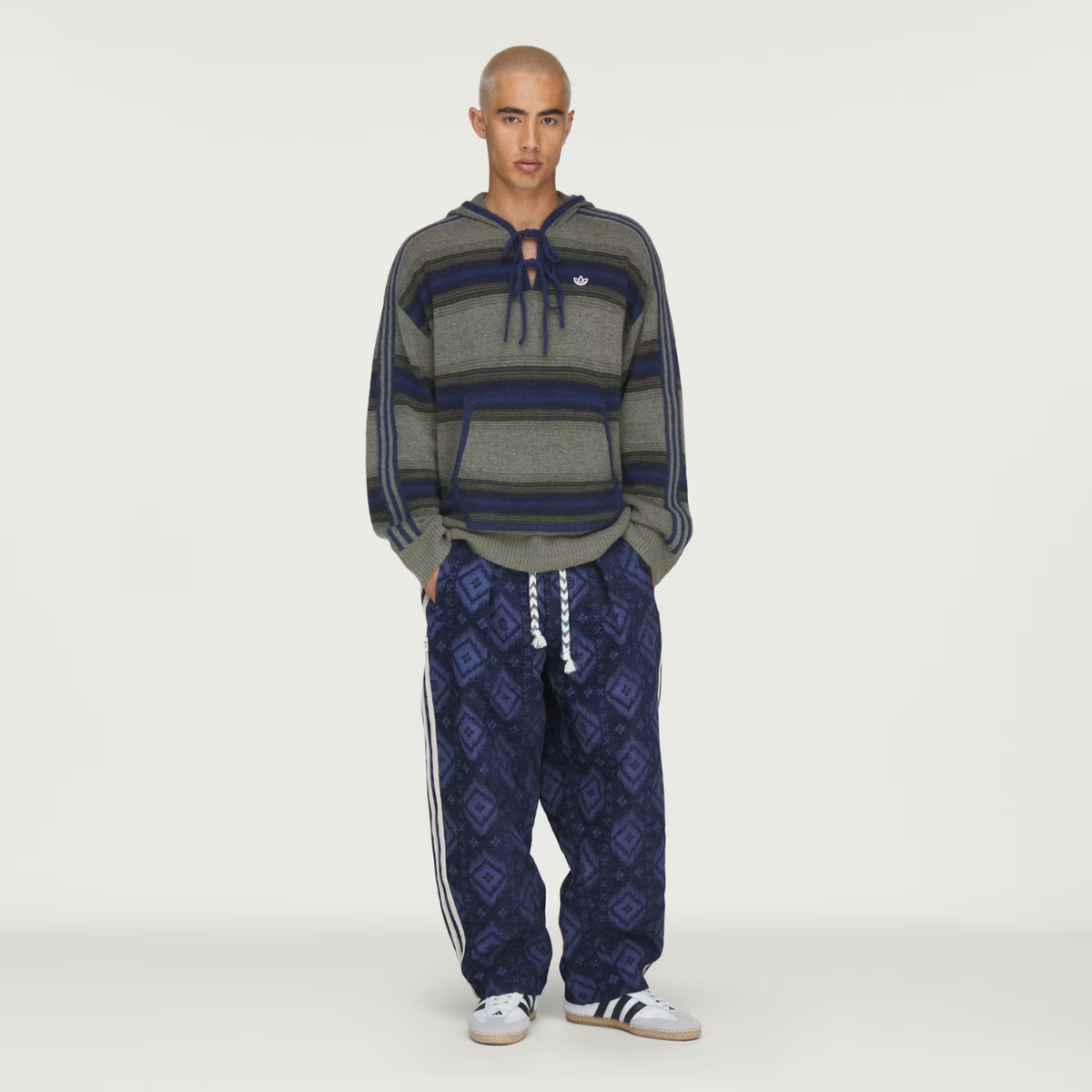 CLOT Baja Hoodie by Edison Chen Trace Khaki/Tech Indigo