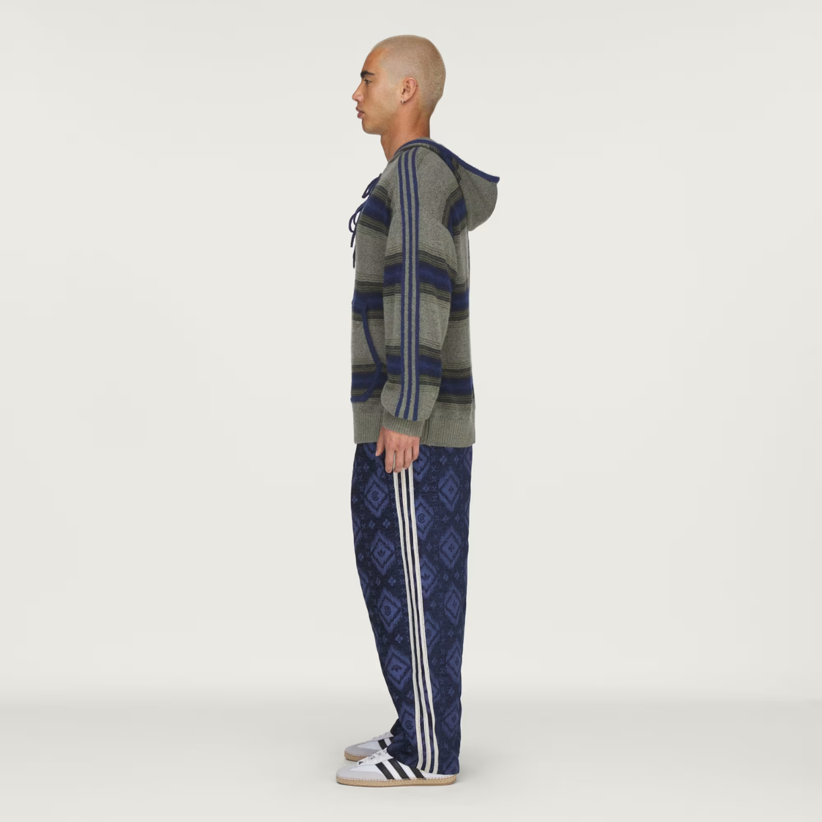 CLOT Baja Hoodie by Edison Chen Trace Khaki/Tech Indigo