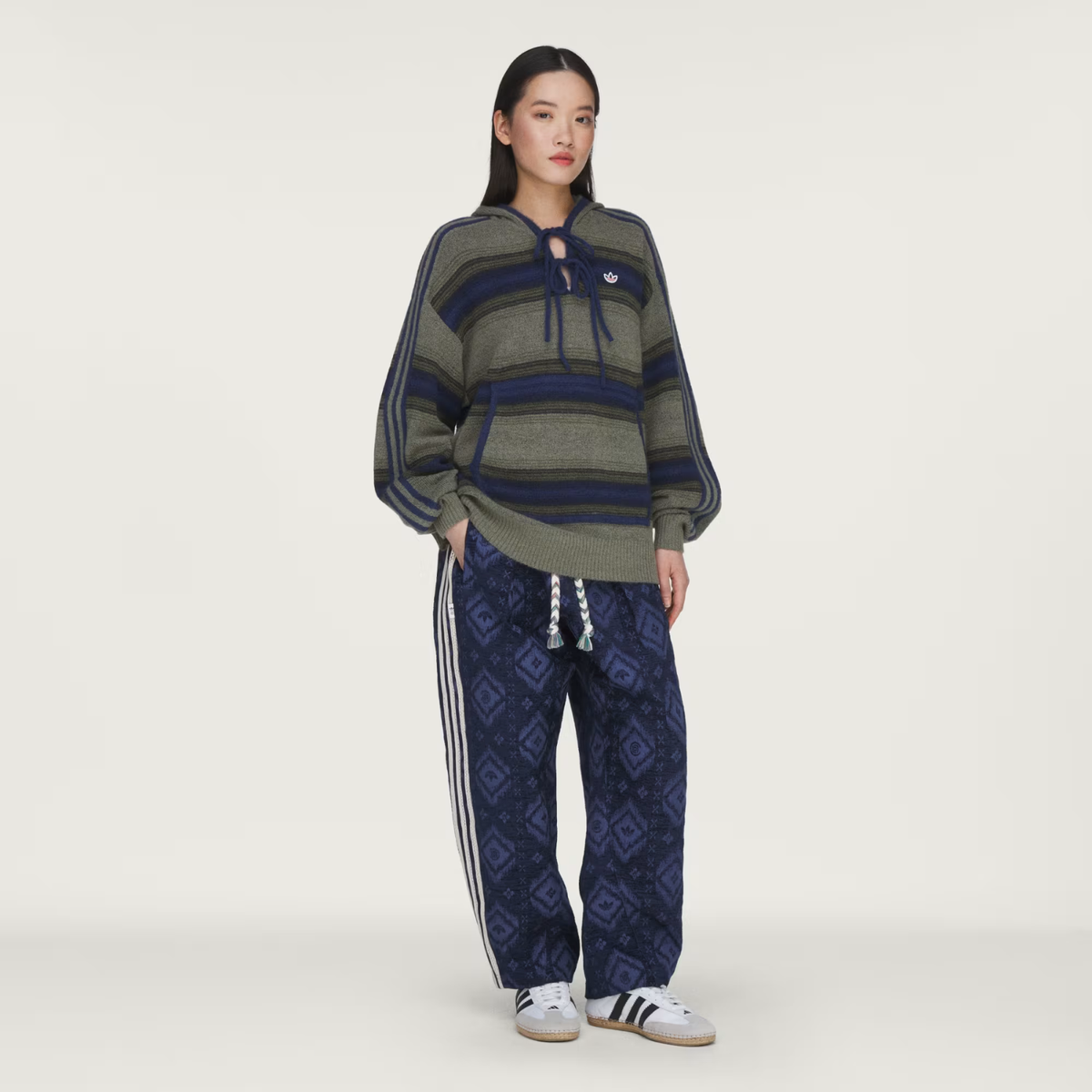 CLOT Baja Hoodie by Edison Chen Trace Khaki/Tech Indigo