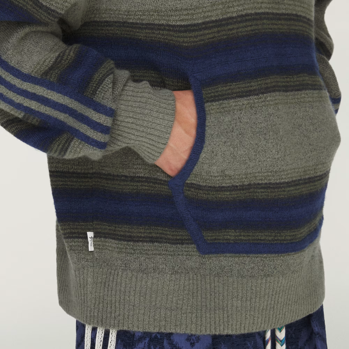 CLOT Baja Hoodie by Edison Chen Trace Khaki/Tech Indigo