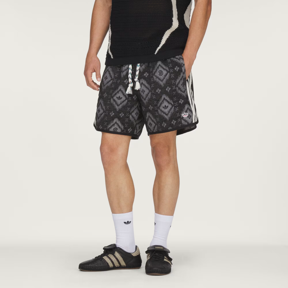 CLOT Heritage Print Short by Edison Chen Carbon