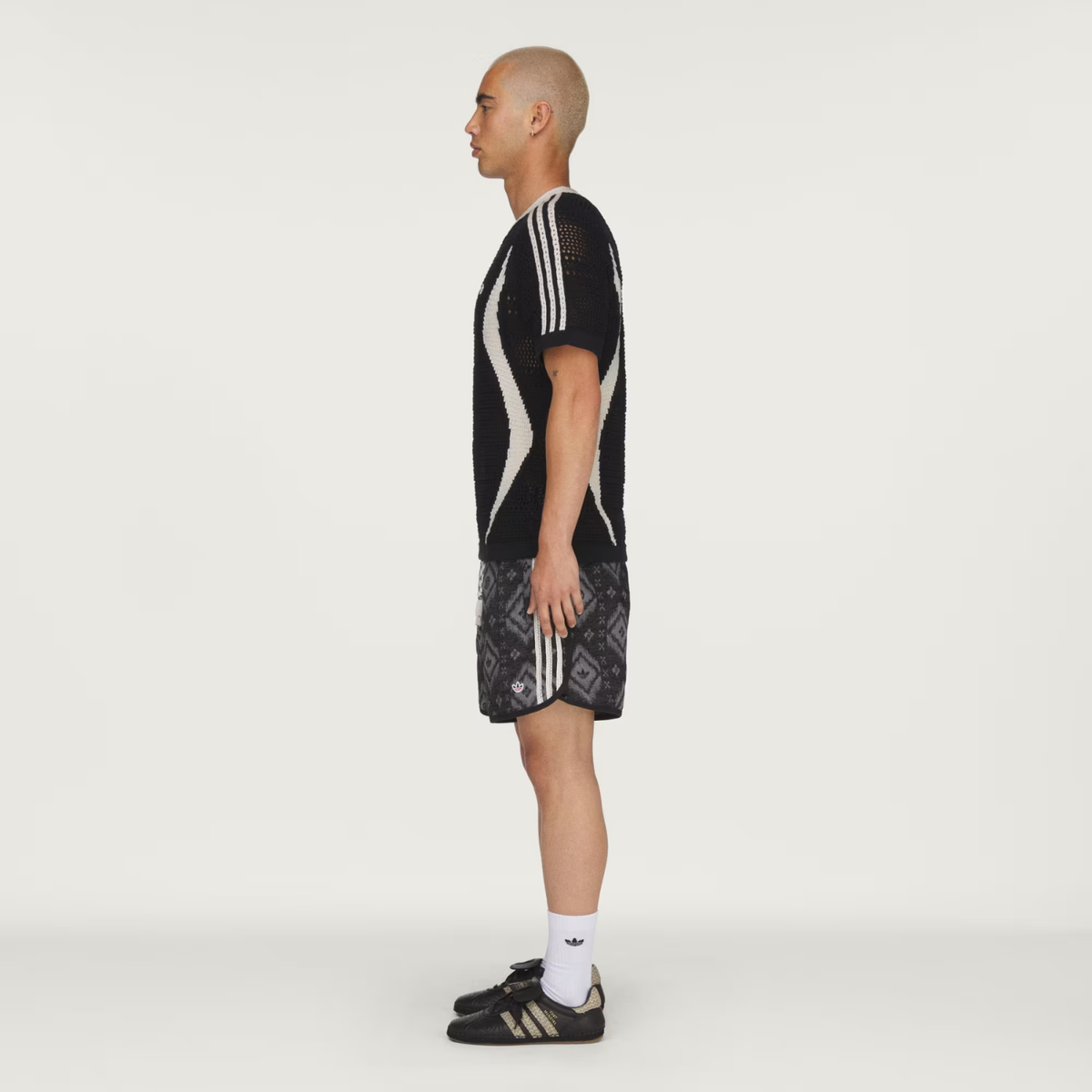 CLOT Heritage Print Short by Edison Chen Carbon