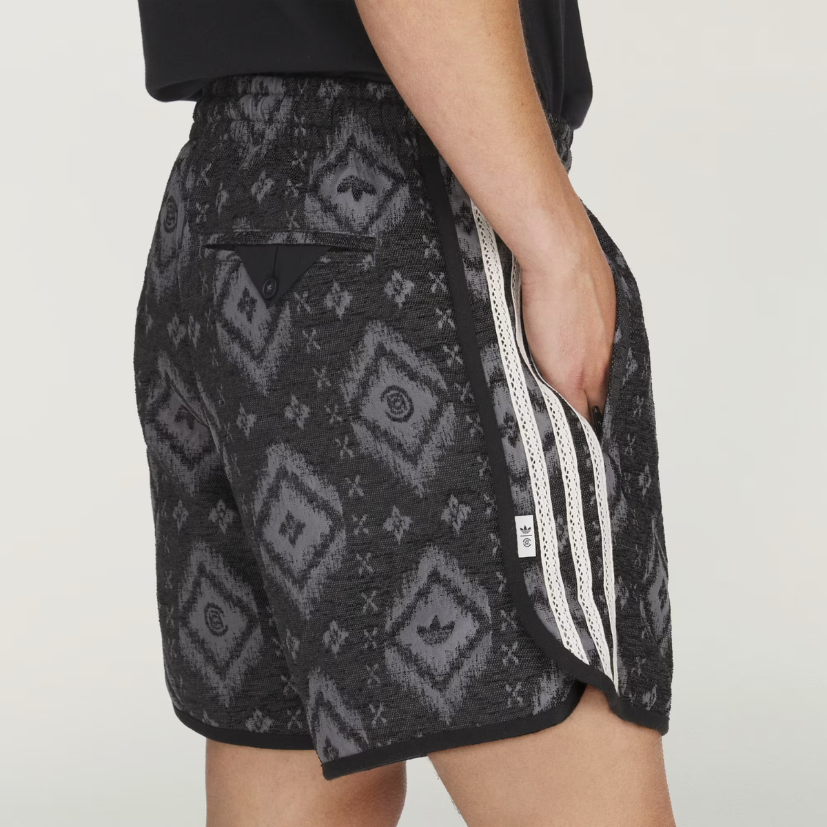 CLOT Heritage Print Short by Edison Chen Carbon