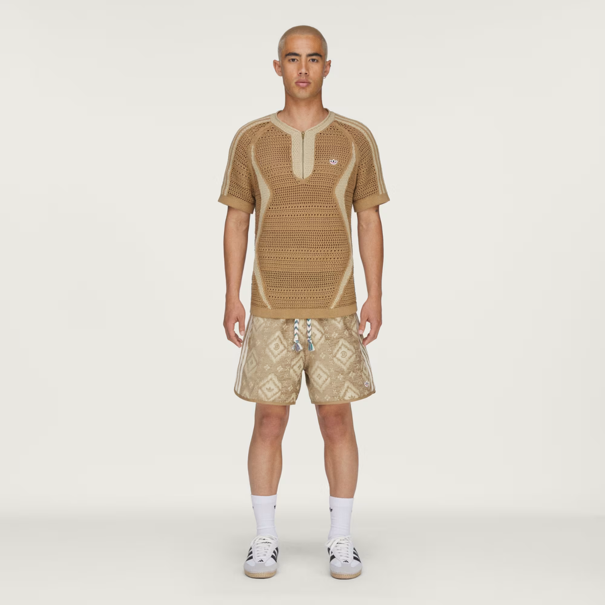 CLOT Heritage Print Short by Edison Chen Warm Sandstone 