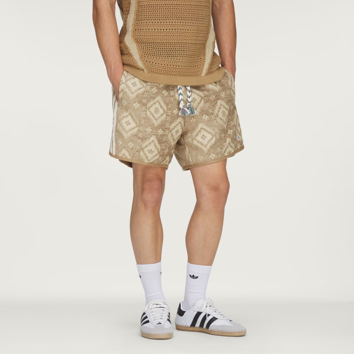 CLOT Heritage Print Short by Edison Chen Warm Sandstone 